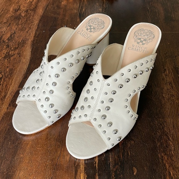 Vince Camuto Studded Mules - Picture 1 of 5